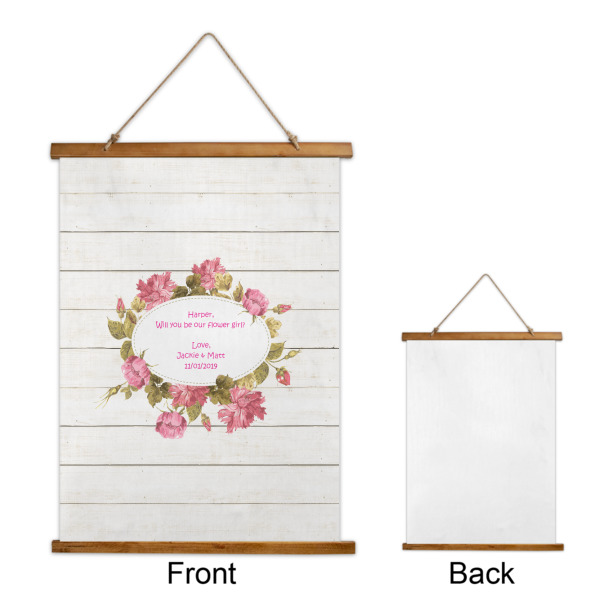 Custom Design - Wall Hanging Tapestry - Portrait - Front & Back