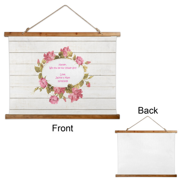 Custom Design - Wall Hanging Tapestry - Landscape - Front & Back