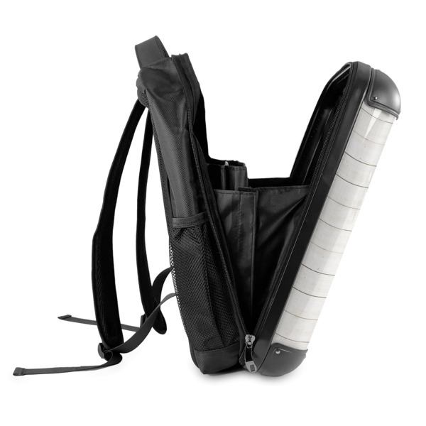 Custom Design - 18" Hard Shell Backpacks - SIDE OPEN