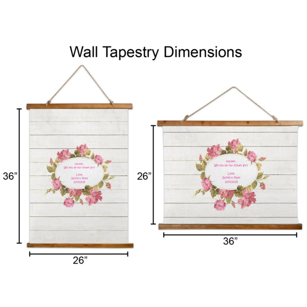 Custom Design - Wall Hanging Tapestries - Parent/Sizing