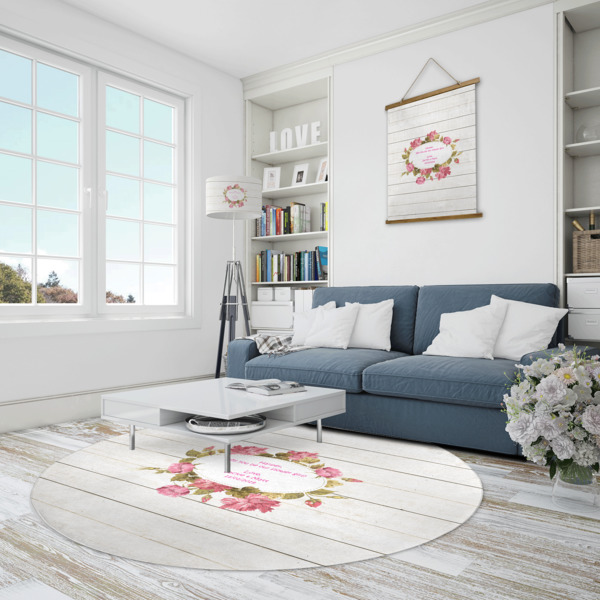 Custom Design - Round Area Rug - IN CONTEXT