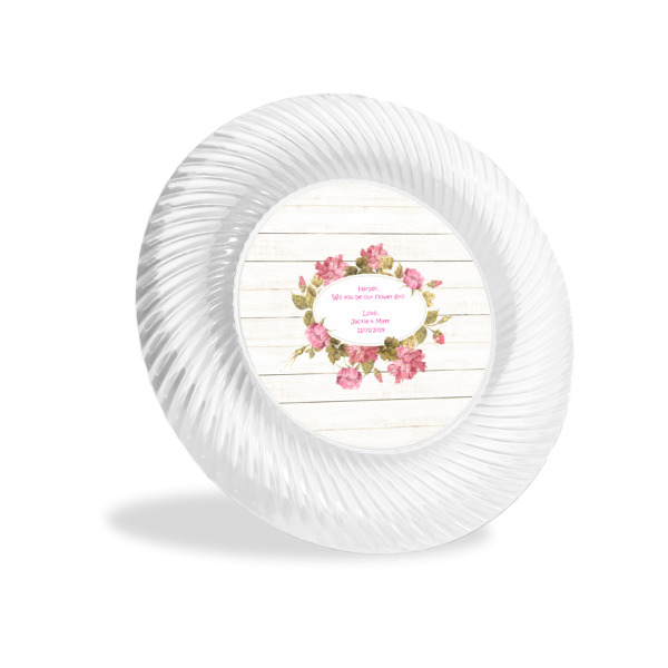 Custom Farm House Plastic Party Appetizer & Dessert Plates - 6" (Personalized)