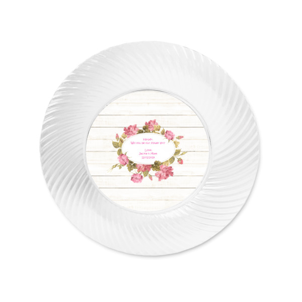 Custom Design - Plastic Party Appetizer & Dessert Plates - Approval