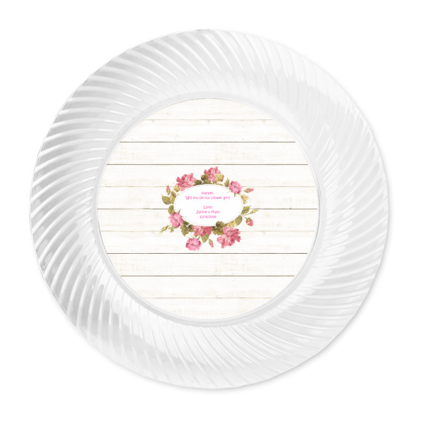 Custom Design - Plastic Party Dinner Plates - Approval