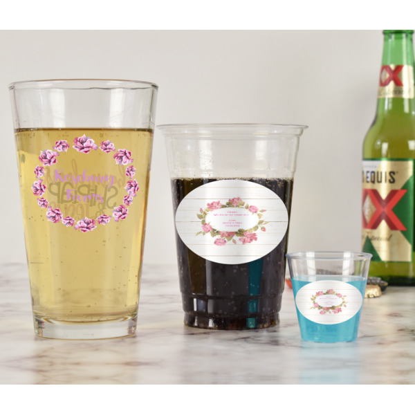 Custom Design - Pint Glass - Two Content - In Context