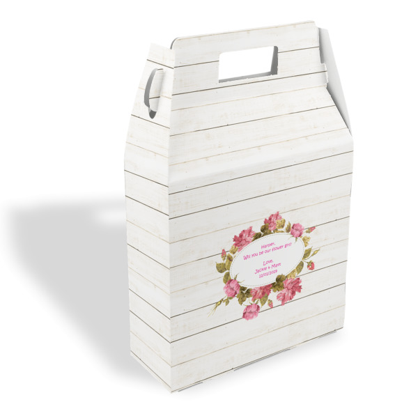Custom Farm House Gable Favor Box (Personalized)