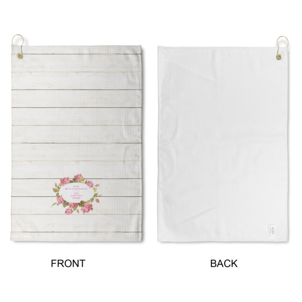 Custom Design - Waffle Weave Golf Towel - Approval