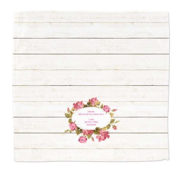 Custom Farm House Microfiber Dish Rag (Personalized)