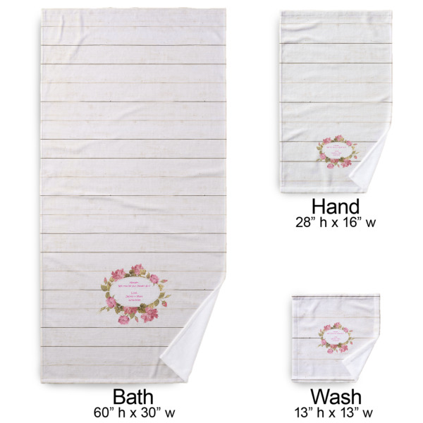 Custom Design - Bath Towel Sets - 3-piece - Approval