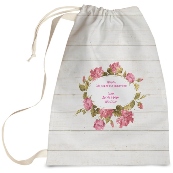 Custom Farm House Laundry Bag (Personalized)