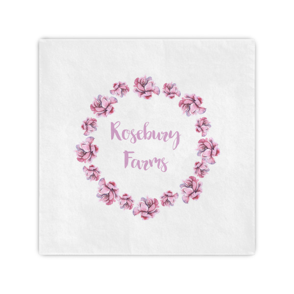 Custom Farm House Cocktail Napkins (Personalized)