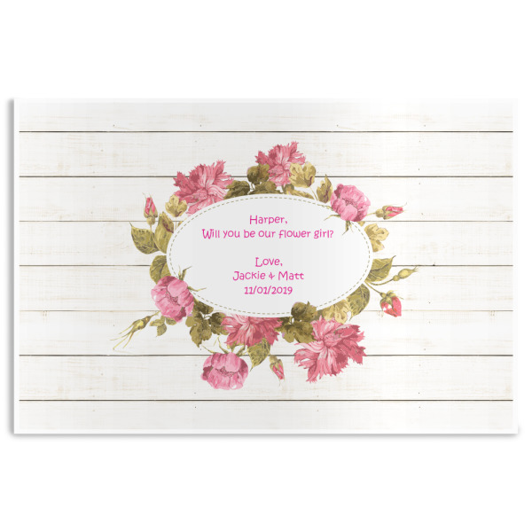 Custom Farm House Disposable Paper Placemats (Personalized)