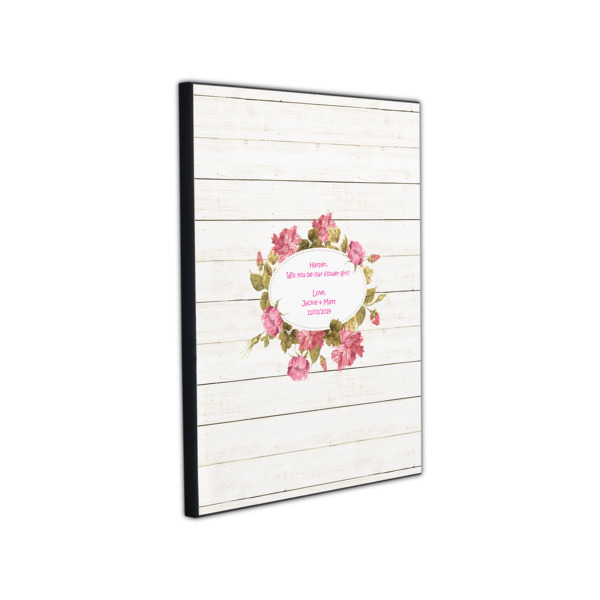 Custom Design - 11x14 Wood Print - Angle View