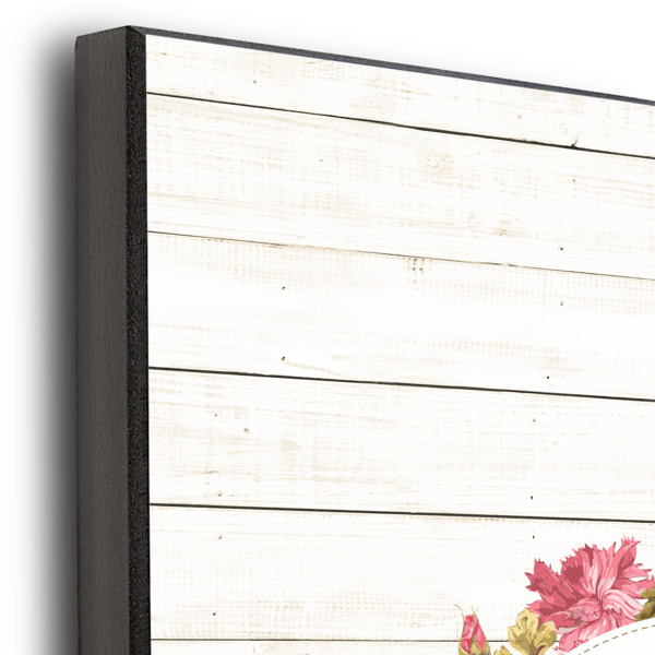 Custom Design - 11x14 Wood Print - Closeup