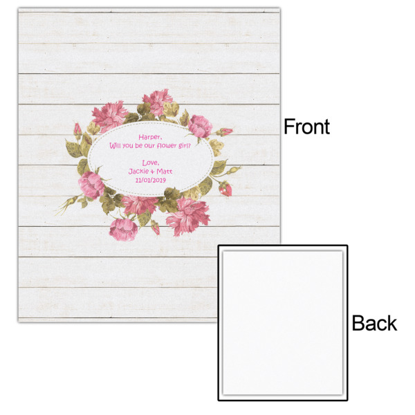 Custom Design - 20x24 - Matte Poster - Front & Back