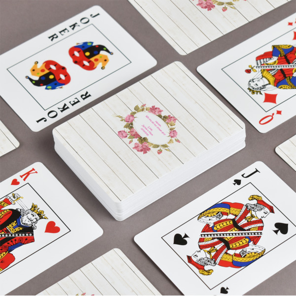 Custom Design - Playing Cards - Front & Back View
