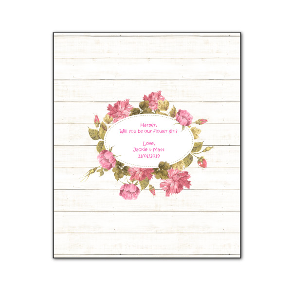 Custom Design - 20x24 Wood Print - Front View