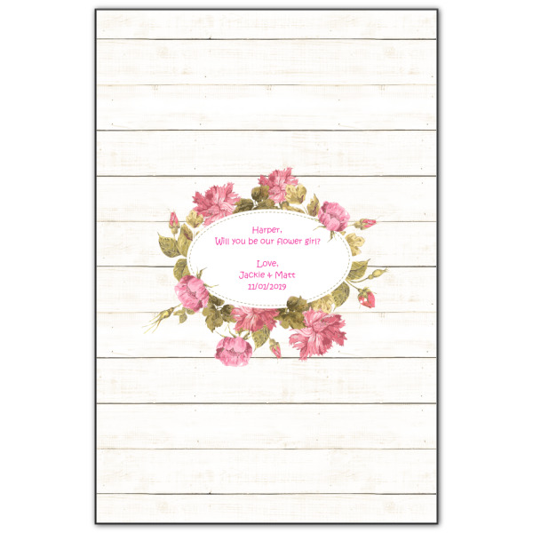 Custom Farm House Wood Print - 20x30 (Personalized)