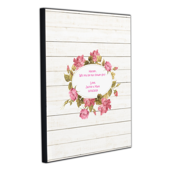 Custom Design - 20x24 Wood Print - Angle View