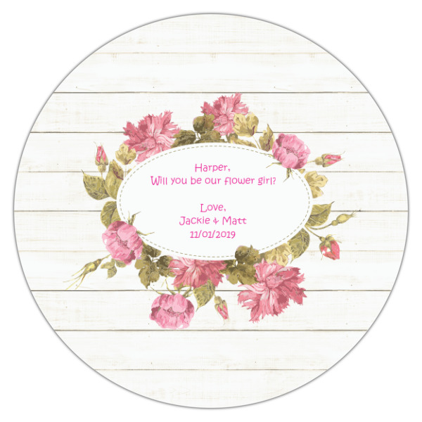 Custom Design - Icing Circle - Large - Single