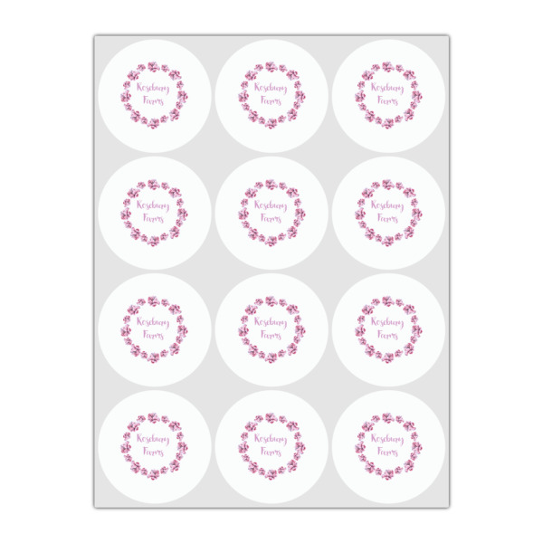 Custom Design - Drink Topper - Small - Set of 12