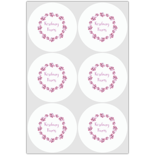 Custom Design - Drink Topper - XLarge - Set of 6