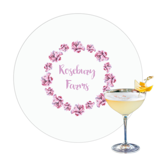 Custom Farm House Printed Drink Topper (Personalized)