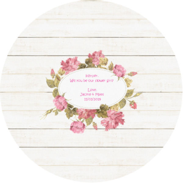 Custom Design - 1" Multipurpose Round Labels - Single Sticker