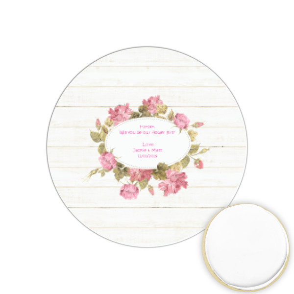 Custom Farm House Printed Cookie Topper - 1.25" (Personalized)