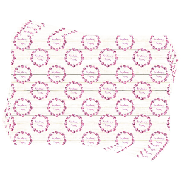 Custom Design - Wrapping Paper - Front & Back - Sheets Stack