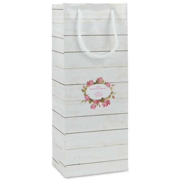 Custom Farm House Wine Gift Bags (Personalized)