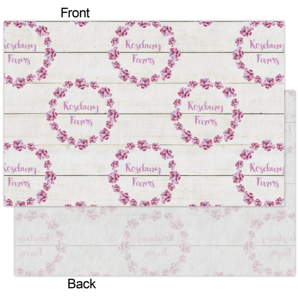 Custom Design - Tissue Paper - Heavyweight - XL - Front & Back