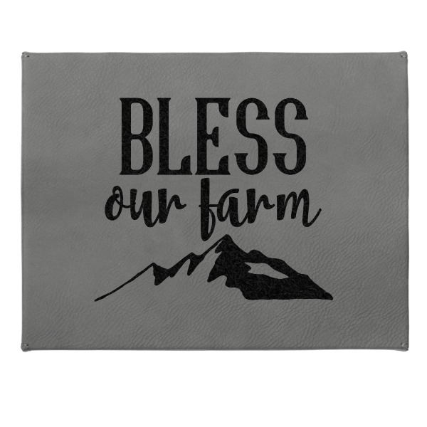 Custom Design - Small Engraved Gift Box with Leather Lid - Approval