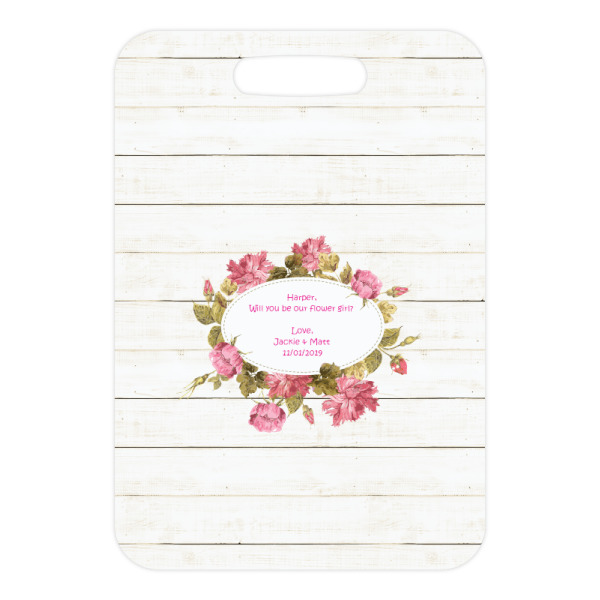 Custom Design - Metal Luggage Tag - Front Without Strap