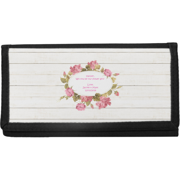 Custom Farm House Canvas Checkbook Cover (Personalized)