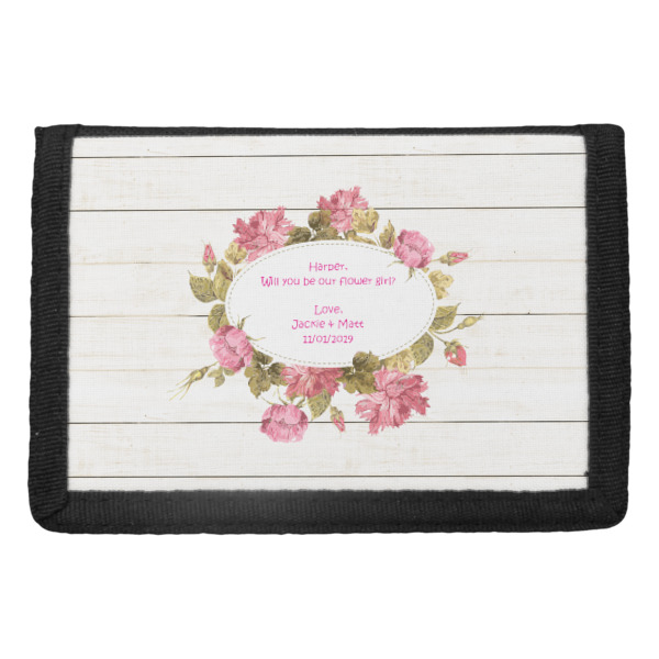 Custom Farm House Trifold Wallet (Personalized)