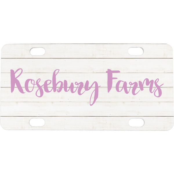 Custom Farm House Mini/Bicycle License Plate (Personalized)