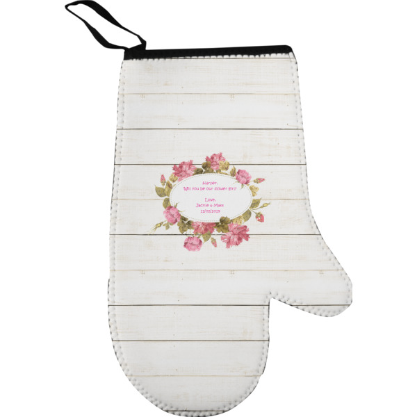 Custom Farm House Oven Mitt (Personalized)
