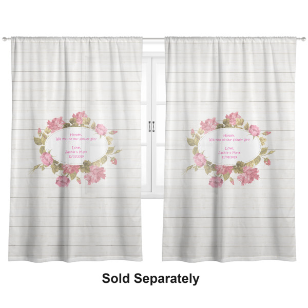 Custom Design - Sheer Curtains Double