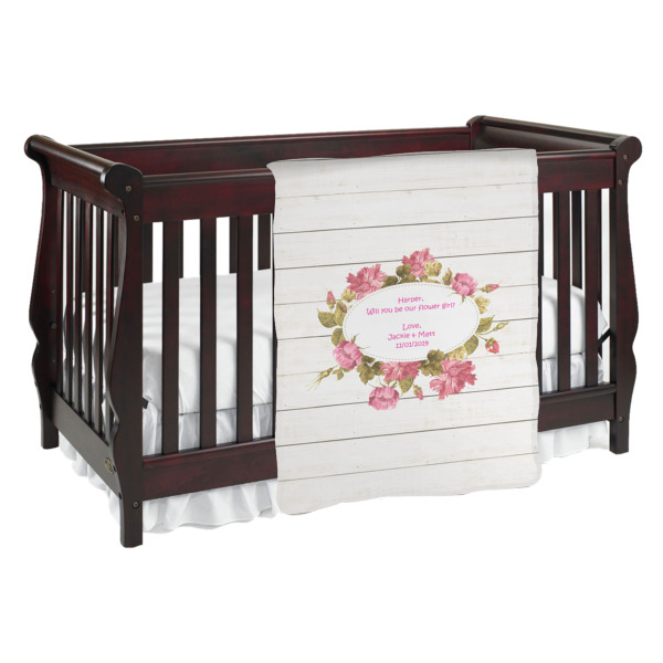 Custom Farm House Baby Blanket (Personalized)