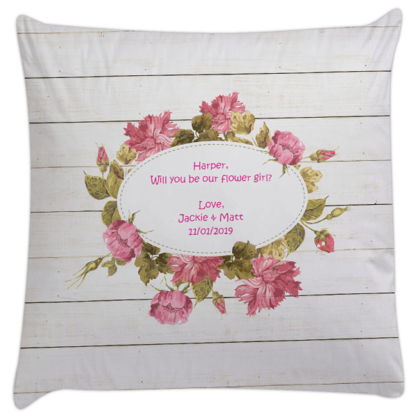 Custom Farm House Decorative Pillow Case (Personalized)