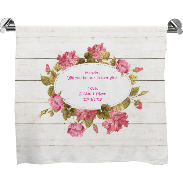 Custom Farm House Bath Towel (Personalized)