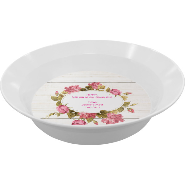 Custom Farm House Melamine Bowl (Personalized)