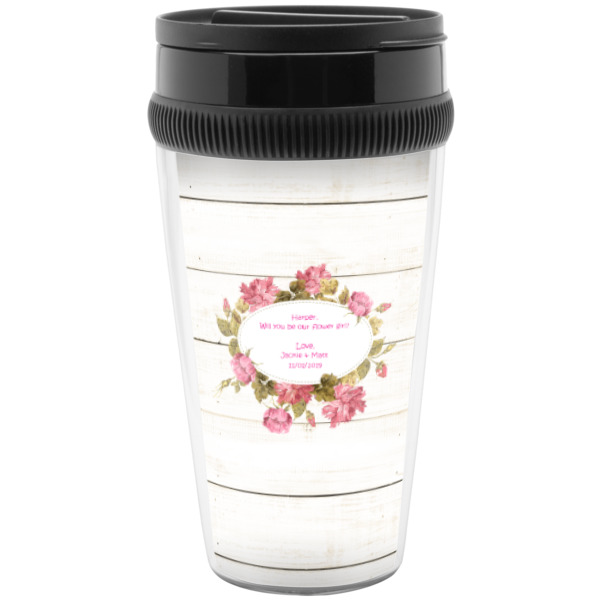 Custom Design - Acrylic Travel Mug - Without Handle - Front