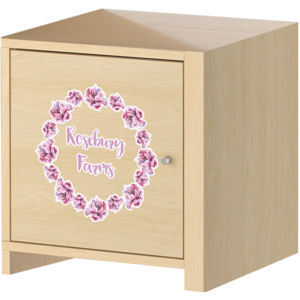 Custom Design - Wall Graphic on Wooden Cabinet