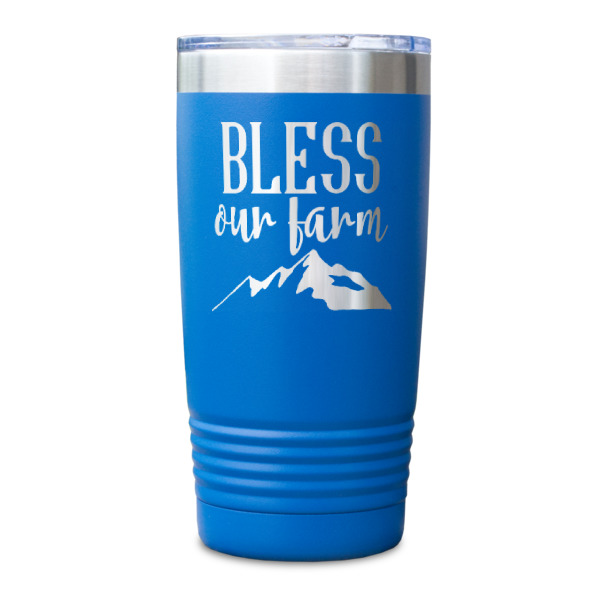 Custom Design - Blue Polar Camel Tumbler - 20oz - Single Sided - Approval