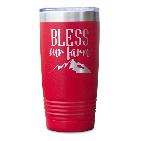 Custom Design - Red Polar Camel Tumbler - 20oz - Single Sided - Approval