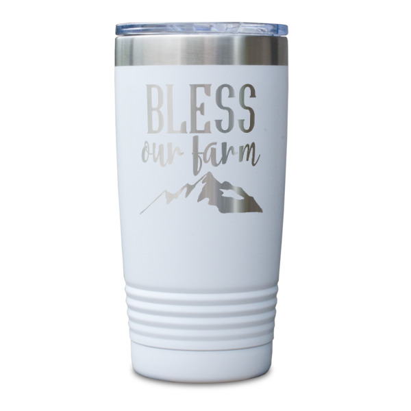 Custom Design - White Polar Camel Tumbler - 20oz - Single Sided - Approval