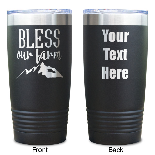 Custom Design - Black Polar Camel Tumbler - 20oz - Double Sided  - Approval