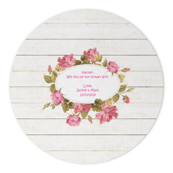 Custom Design - Round Paper Coaster - Approval